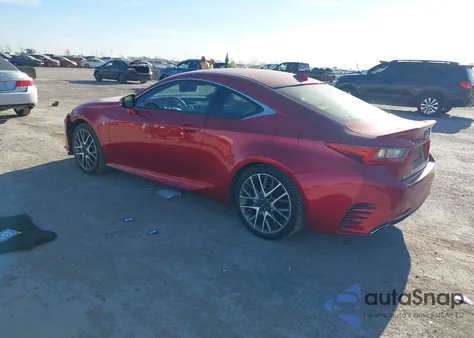 2015 Lexus Rc 350 z USA, uszkodzony, nr VIN JTHSE5BC1F5004826